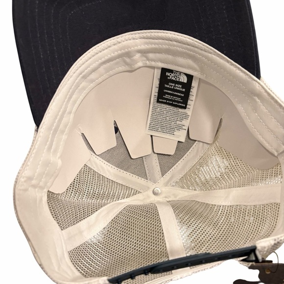 🧢 The North Face Vintage Broncos Trucker Hat Navy Mesh OS - Picture 6 of 7